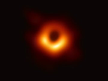 First black hole image revealed