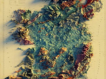 3D map of ireland 2