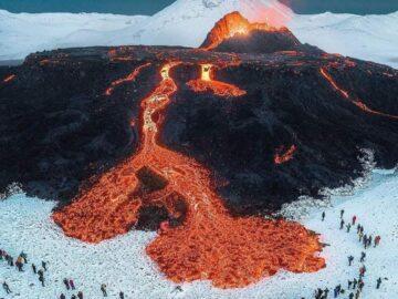 Fire and ice in Iceland
