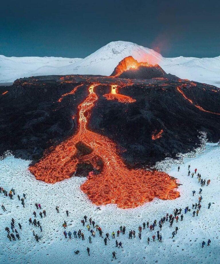Fire and ice in Iceland