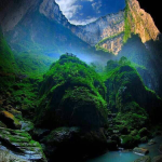 The world's deepest sinkhole in China