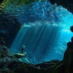 Diving pleasure in Kailua, Hawaii