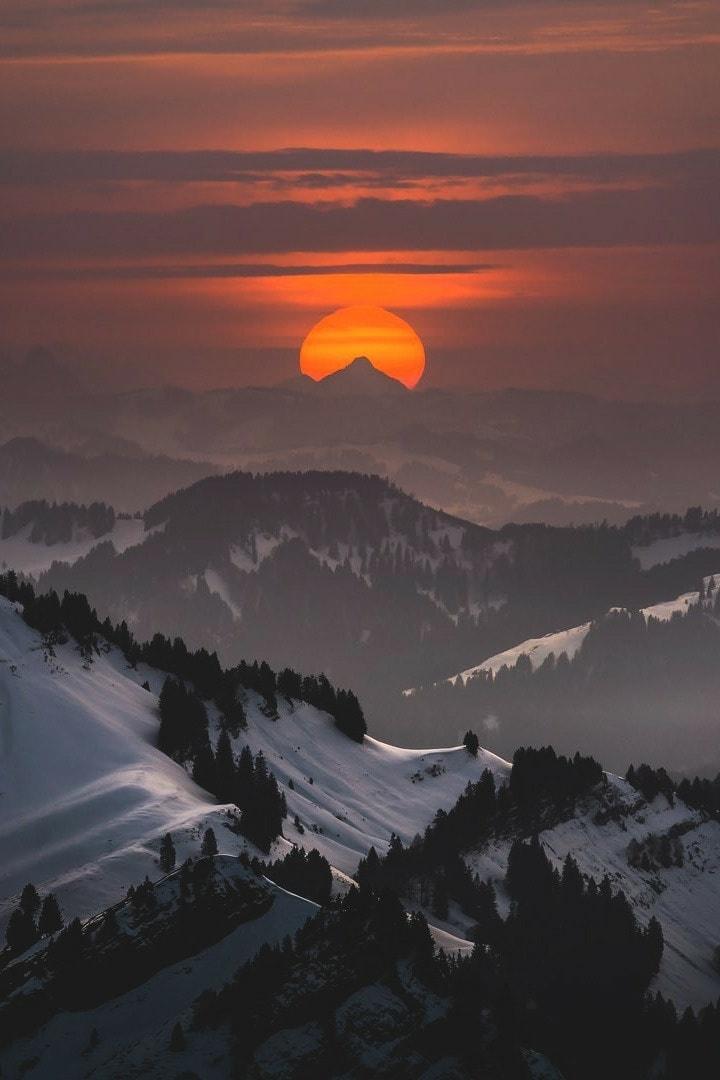 Good night dearest sun,Kronberg, Germany