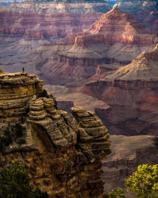 Grand Canyon National Park In Arizona.