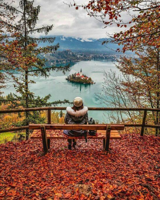 Lake Bled and Bled Island,Slovenia