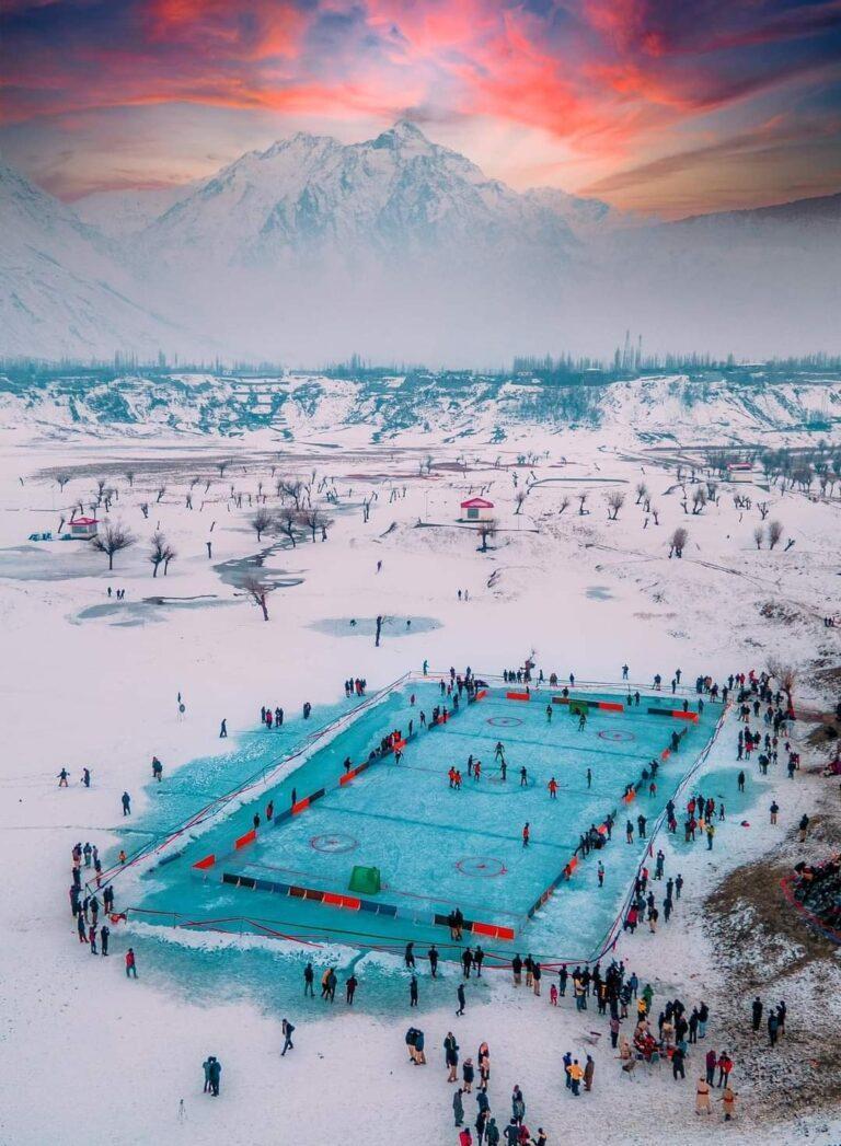 Rink of Ice Hockey Pakistan