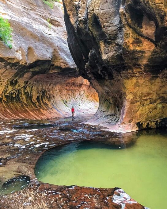 The Subway, Zion National Park In Utah