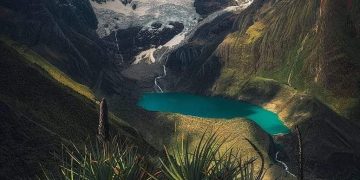 The high Andes, Peru
