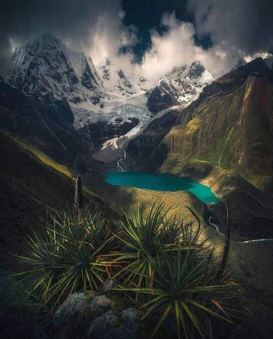 The high Andes, Peru