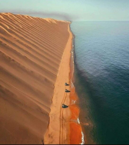 The place where desert and ocean meet. Namibia