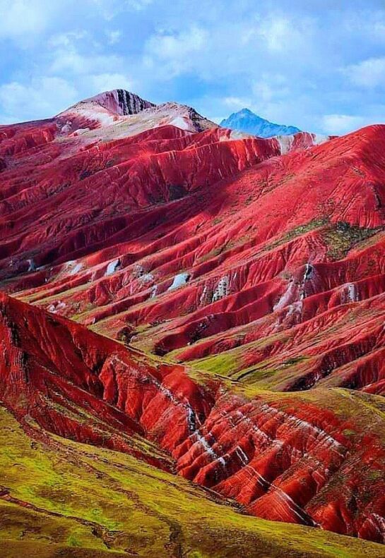 Valle Rojo Rainbow Mountain, Cusco, Peru